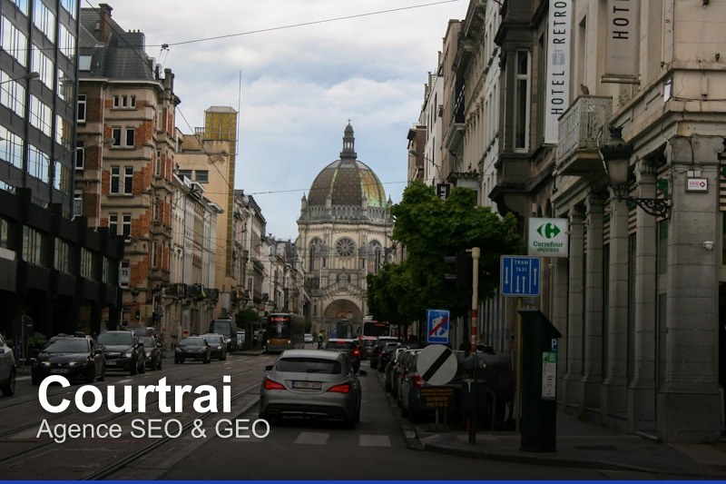 Agence SEO & GEO à Courtrai, Belgique - Trouvez un professionnel